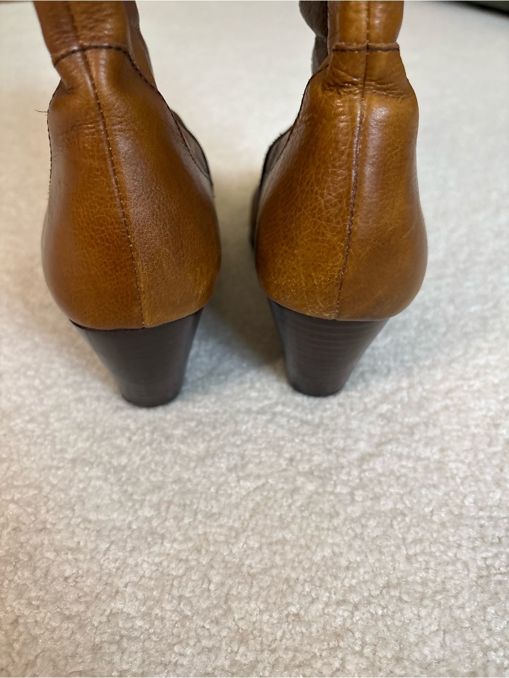 BORN FULL GRAIN LEATHER LACE UP GRANNY BOOTS SIZE 10 VICTORIAN - Picture 7 of 16